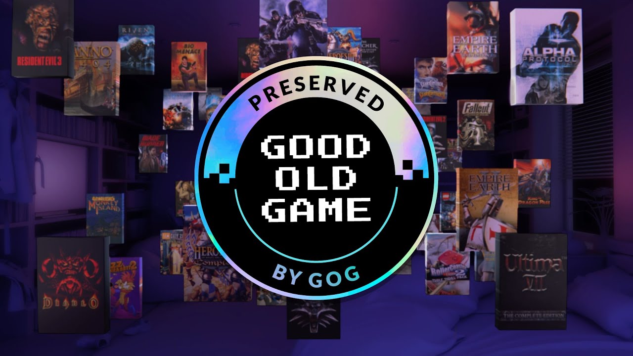 GOG Preservation Program - Make Games Live Forever - YouTube