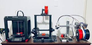 Bambu Lab A1 Mini, Creality Ender 3 S1, Voxelab Aries